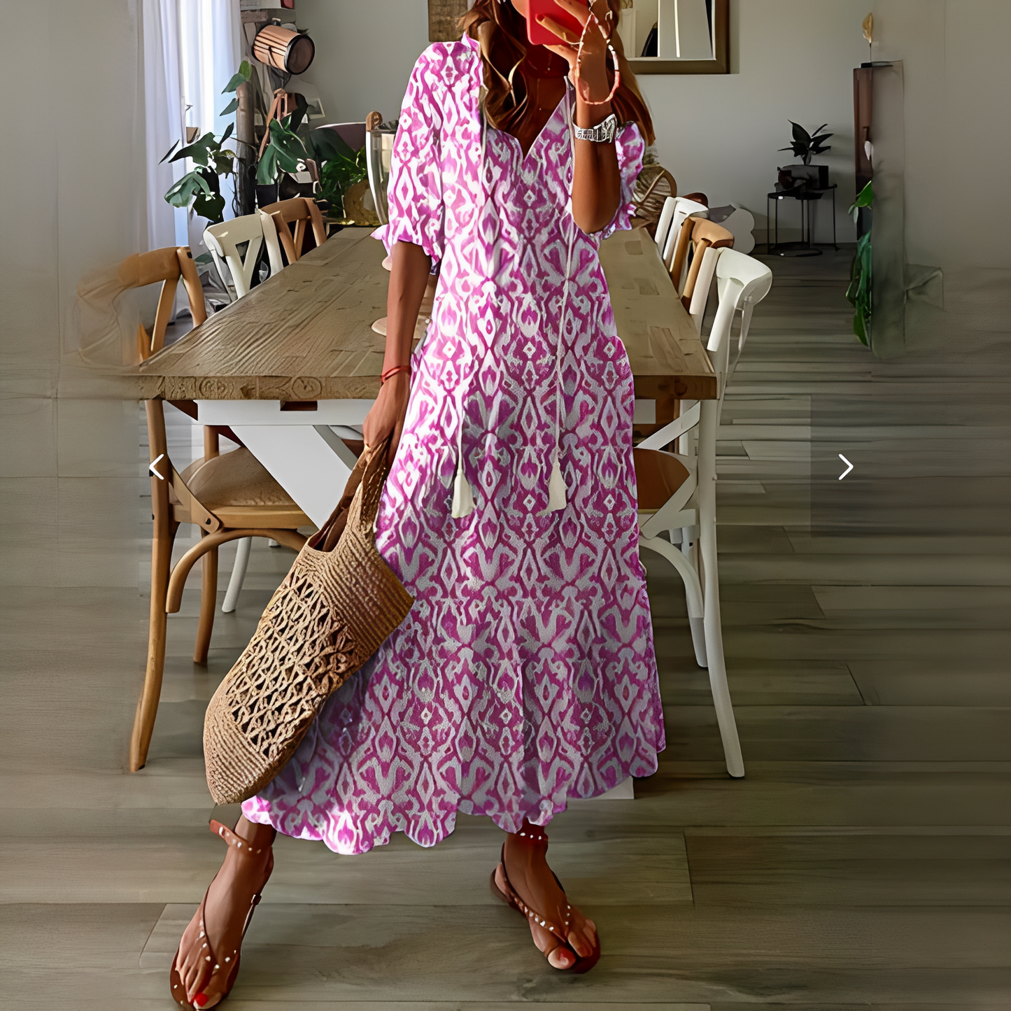 Carla - Colorful Vibes Maxi Dress