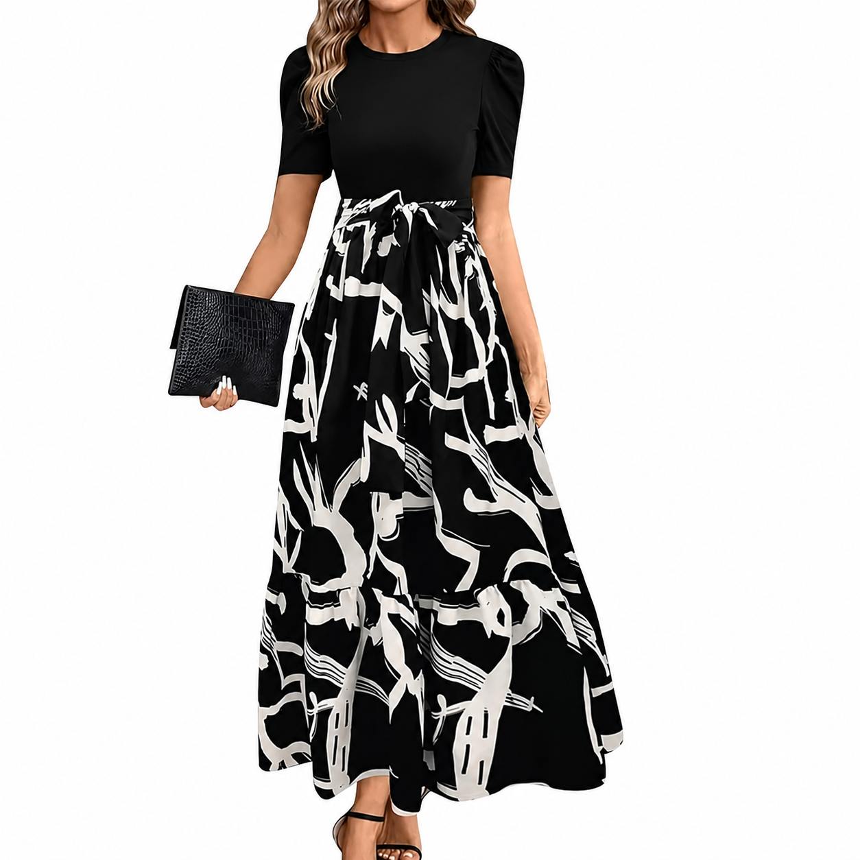Ynna - Sophisticated and Stylish Floral Dress