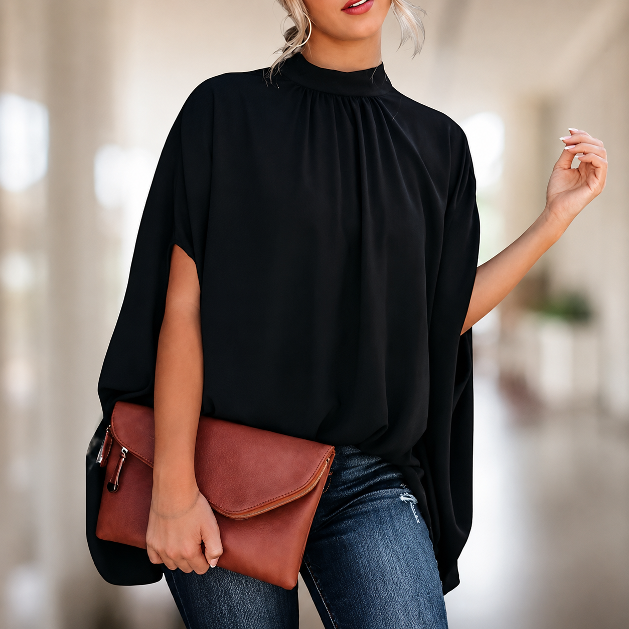 Yesenia - Trendy Flare Blouse