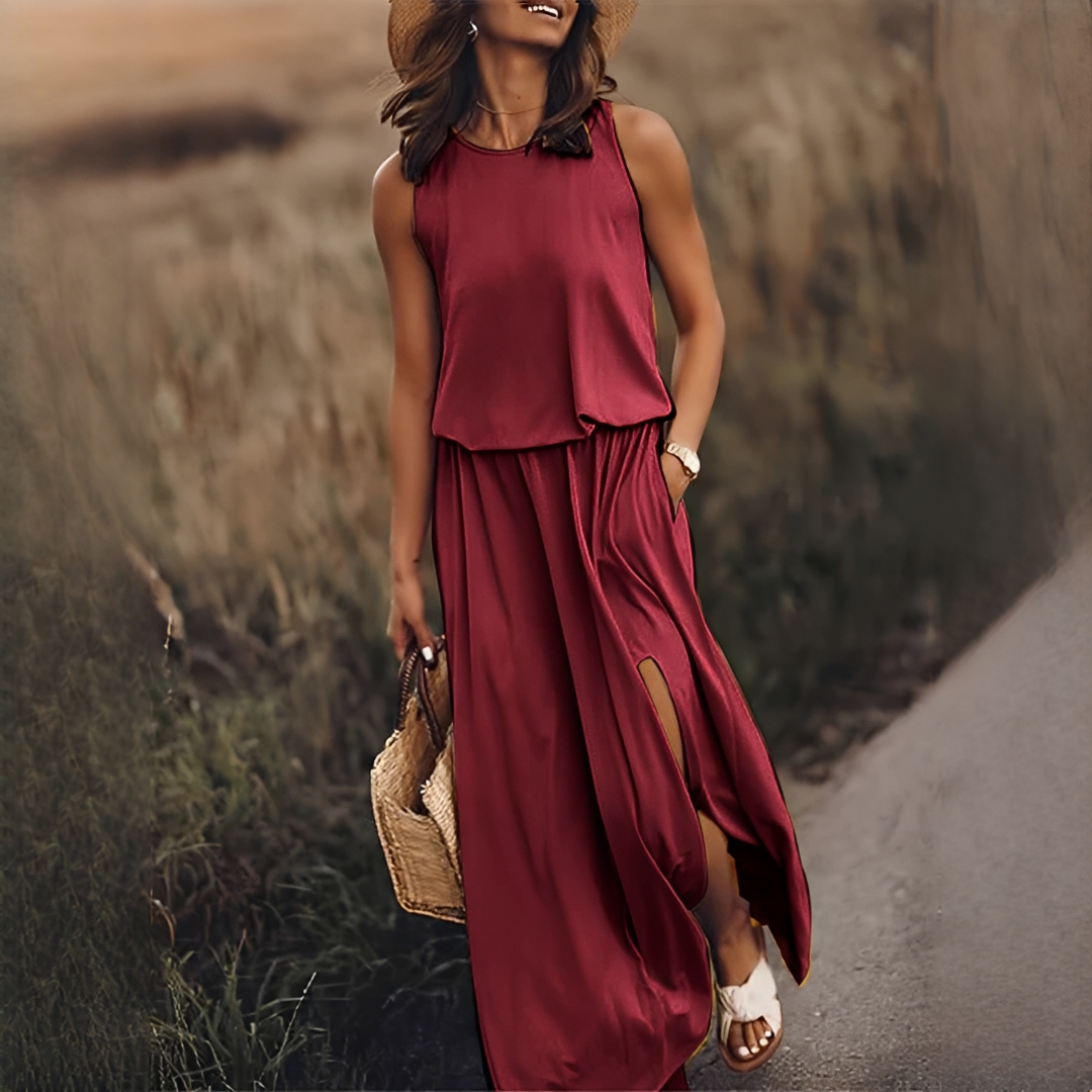 Edna - Graceful Boho Maxi Dress