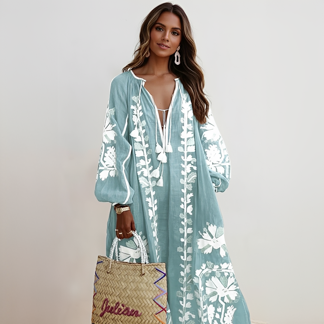 Nelia - Flowy Bohemian Dress