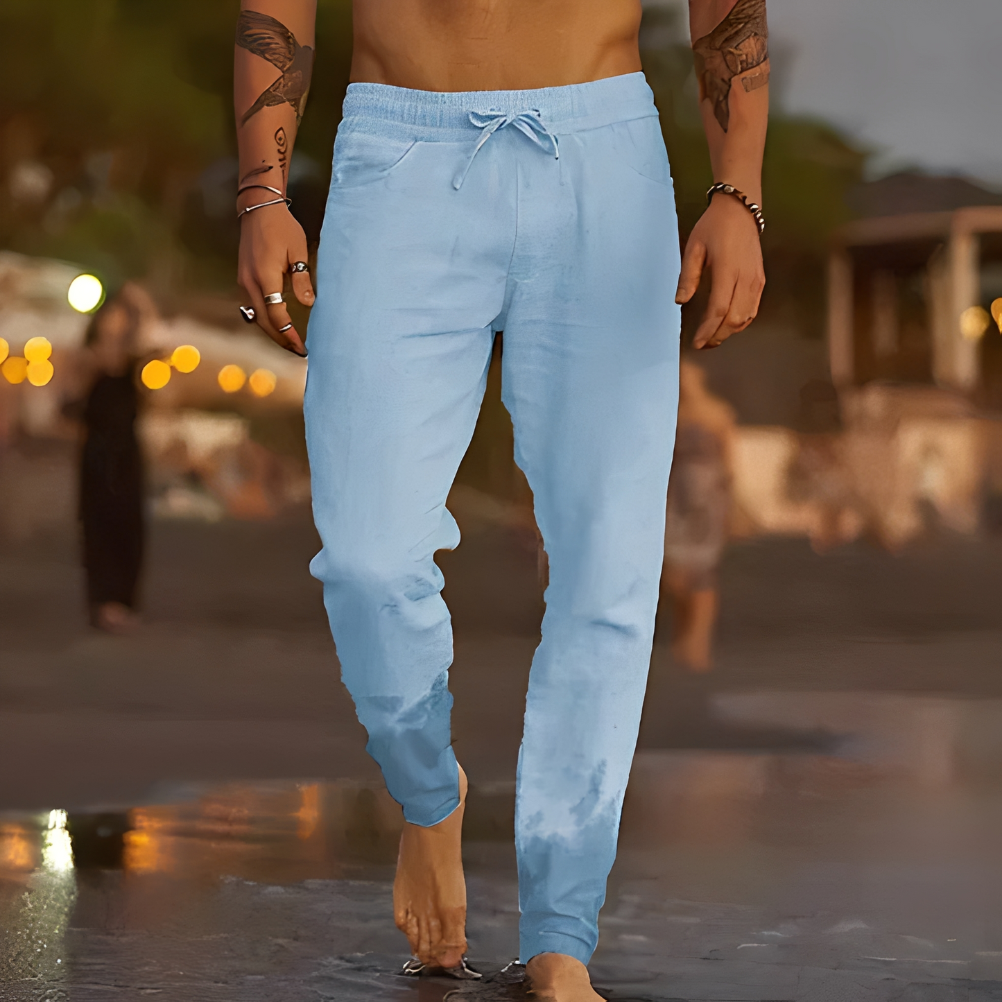 Mike - Timeless Drawstring Pants