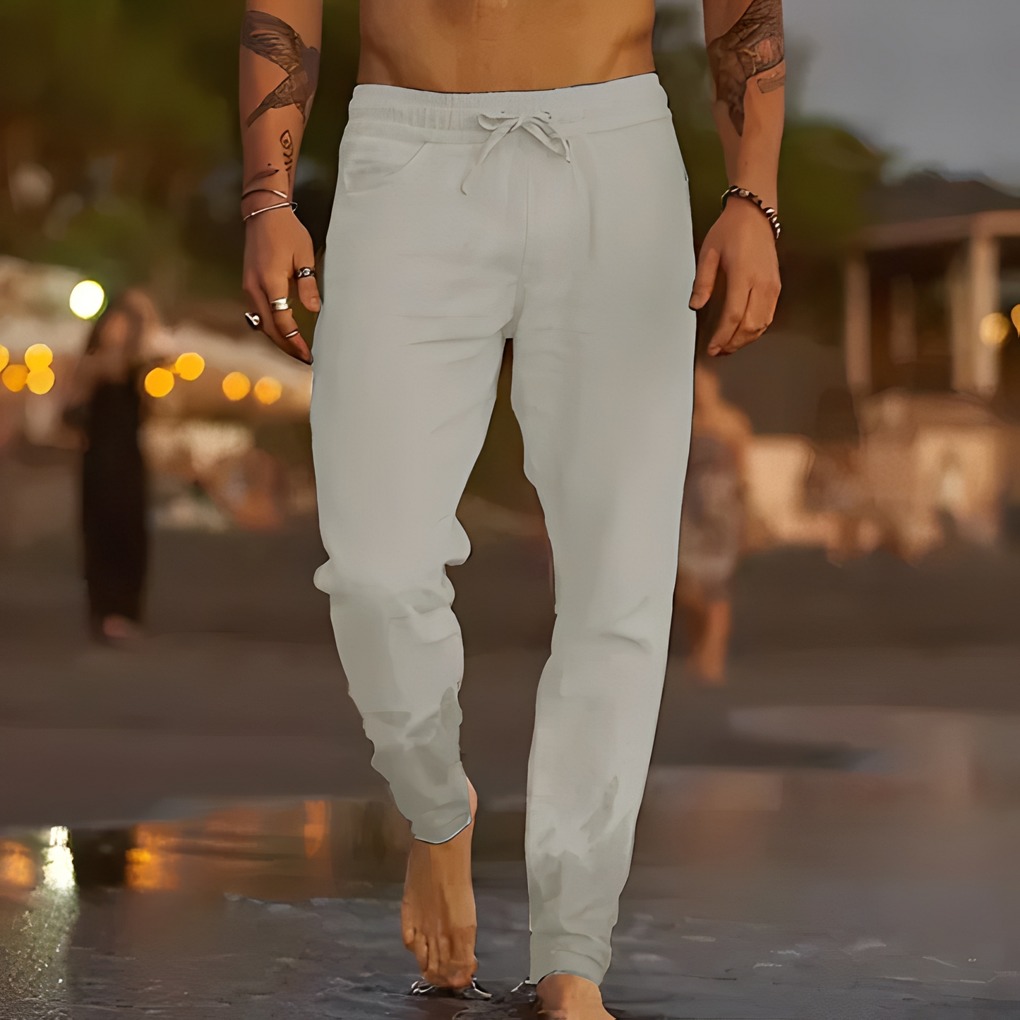 Mike - Timeless Drawstring Pants