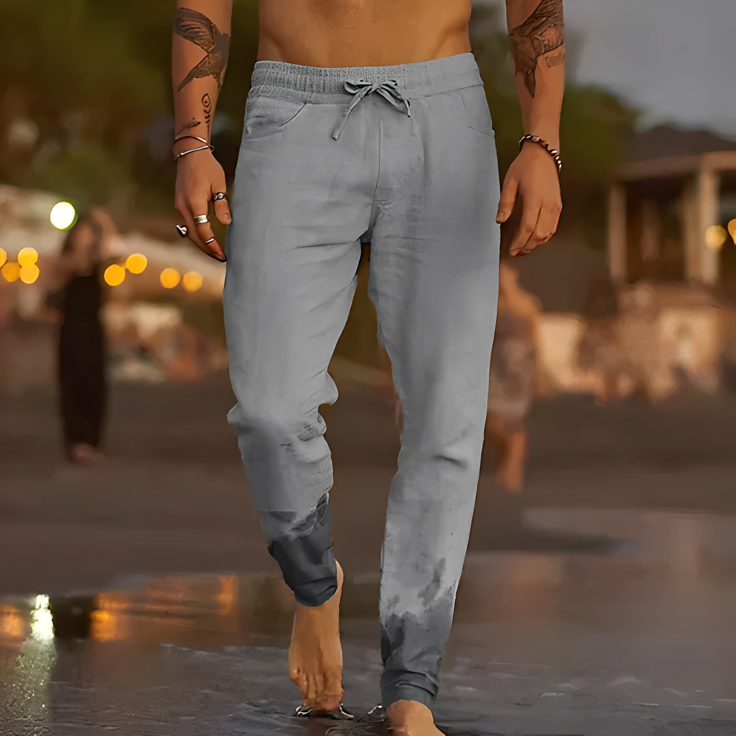 Mike - Timeless Drawstring Pants