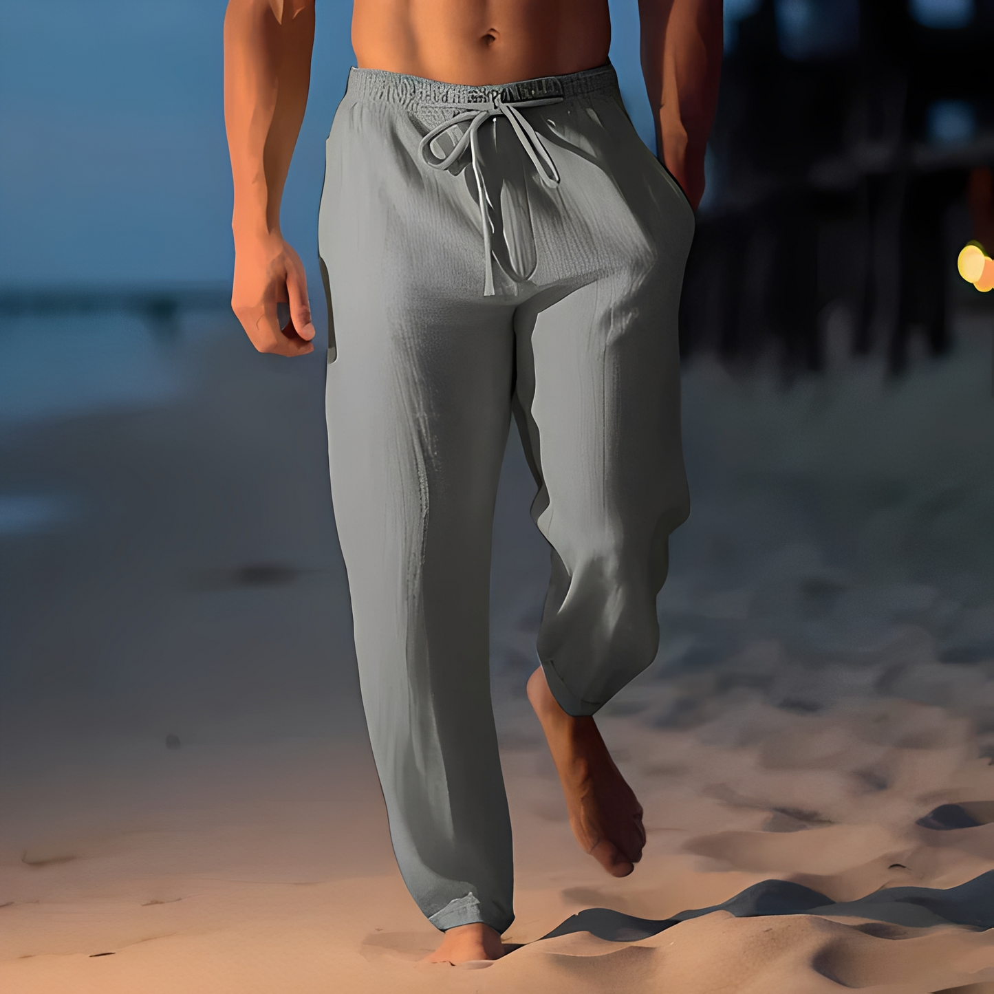 Andrew - Modern Drawstring Pants for Men
