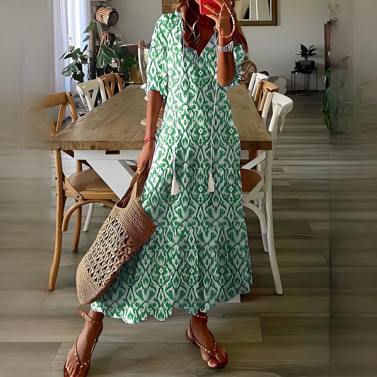 Carla - Colorful Vibes Maxi Dress