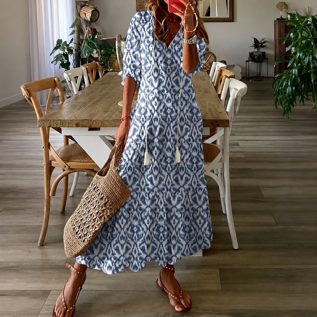 Claidel - Stylish Bohemian Dress