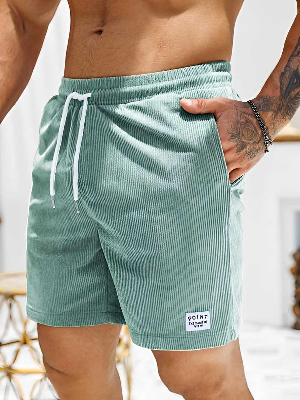 Thomas - Trendy Shorts with Drawstring for Men