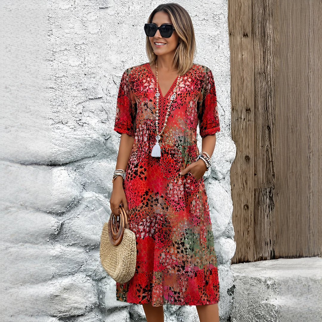 Fleury - Loose Fit Boho Dress