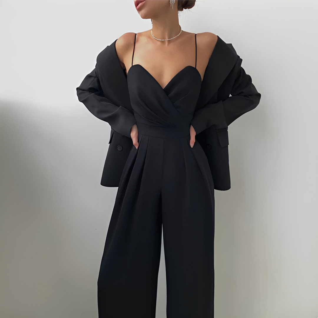 Beccah - Elegant High Waist Jumpsuit
