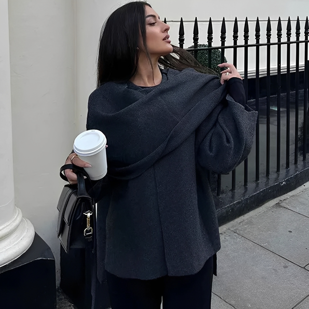 Levke - Stylish Cape Coat