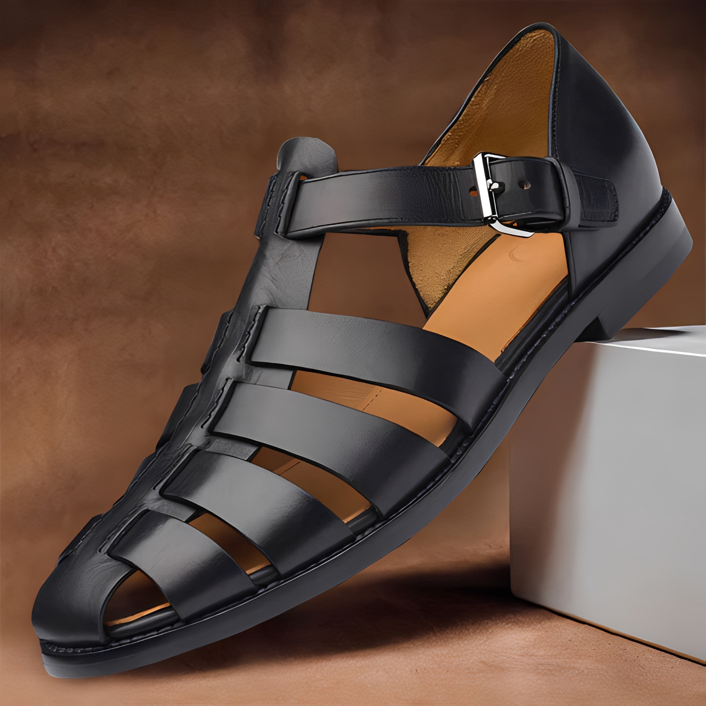 Sofronio - Stylish Classic Toe Cap Sandals