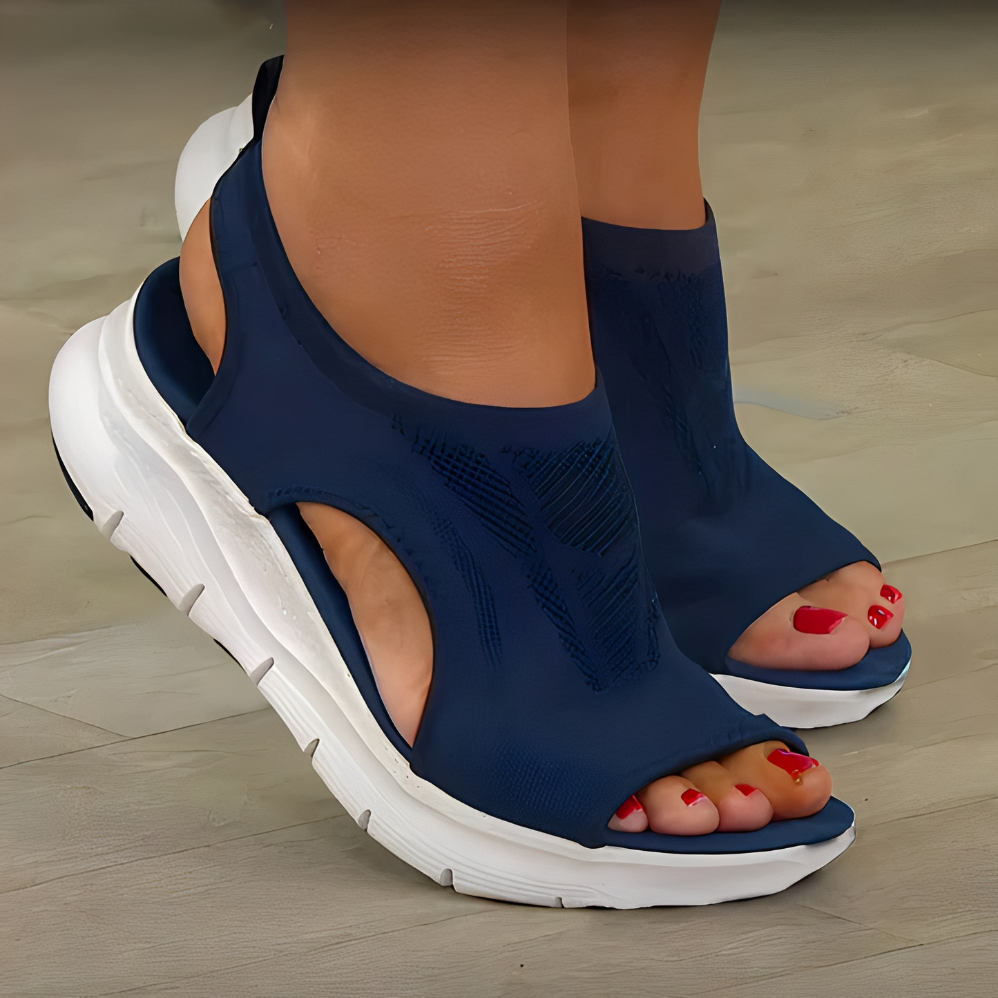 Priscillia - Comfortable Strapped Sandals