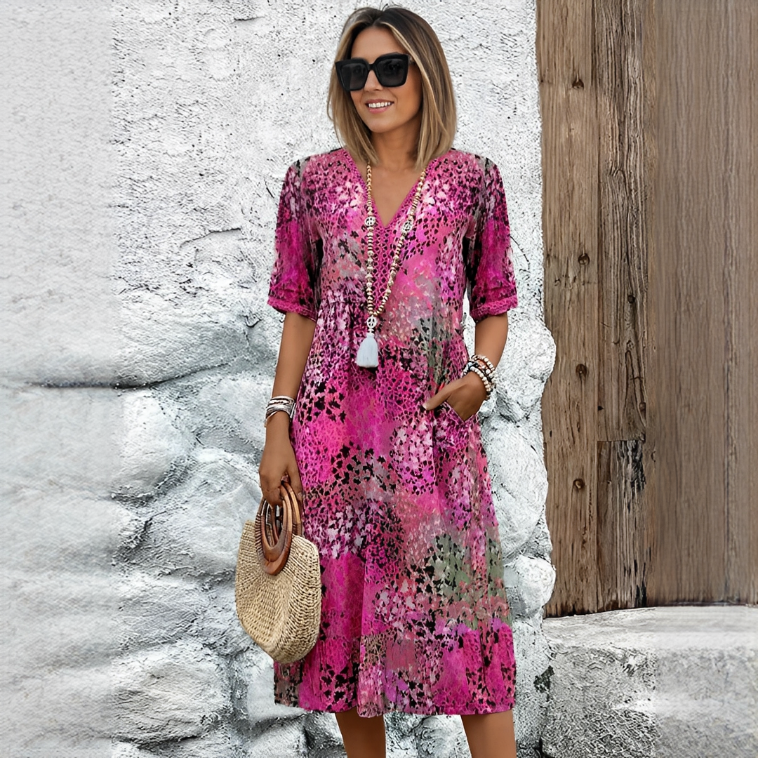 Fleury - Loose Fit Boho Dress