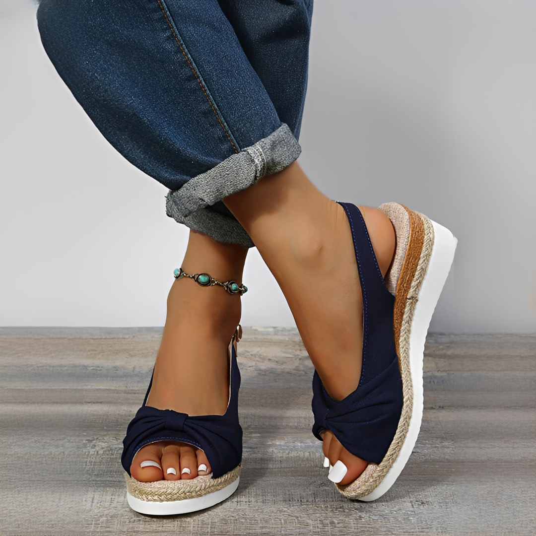 Gweneth - Trendy Toe Cap Sandals