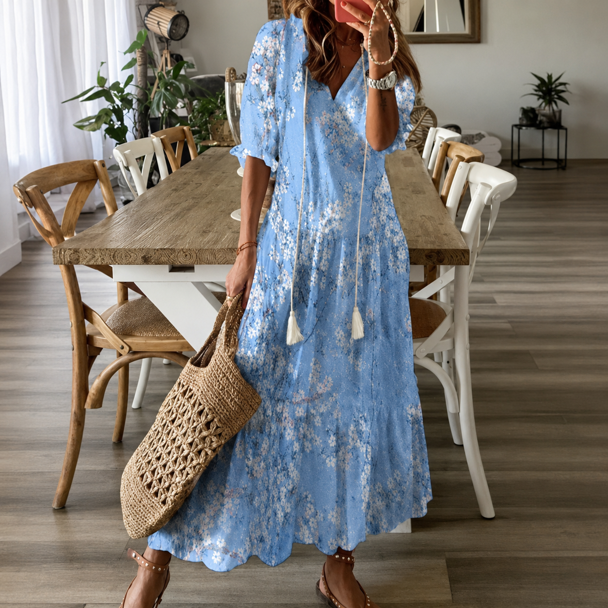 Claidel - Stylish Bohemian Dress
