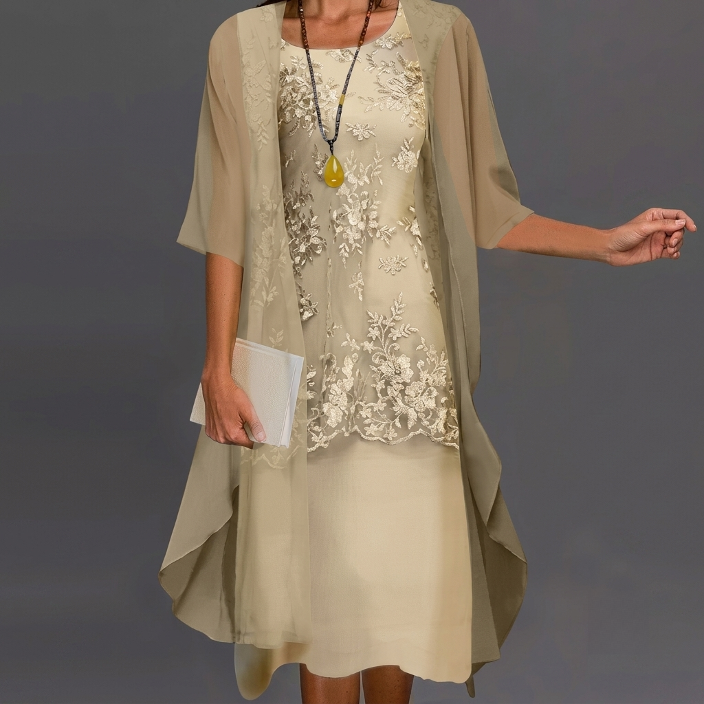 Chonna - Sophisticated Two-Piece Dress