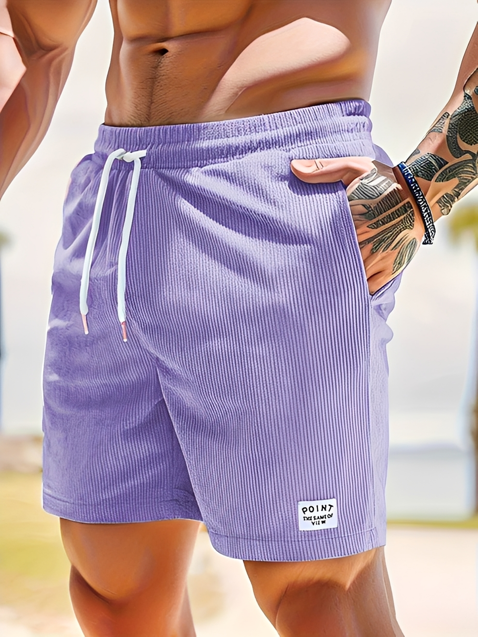 Thomas - Trendy Shorts with Drawstring for Men