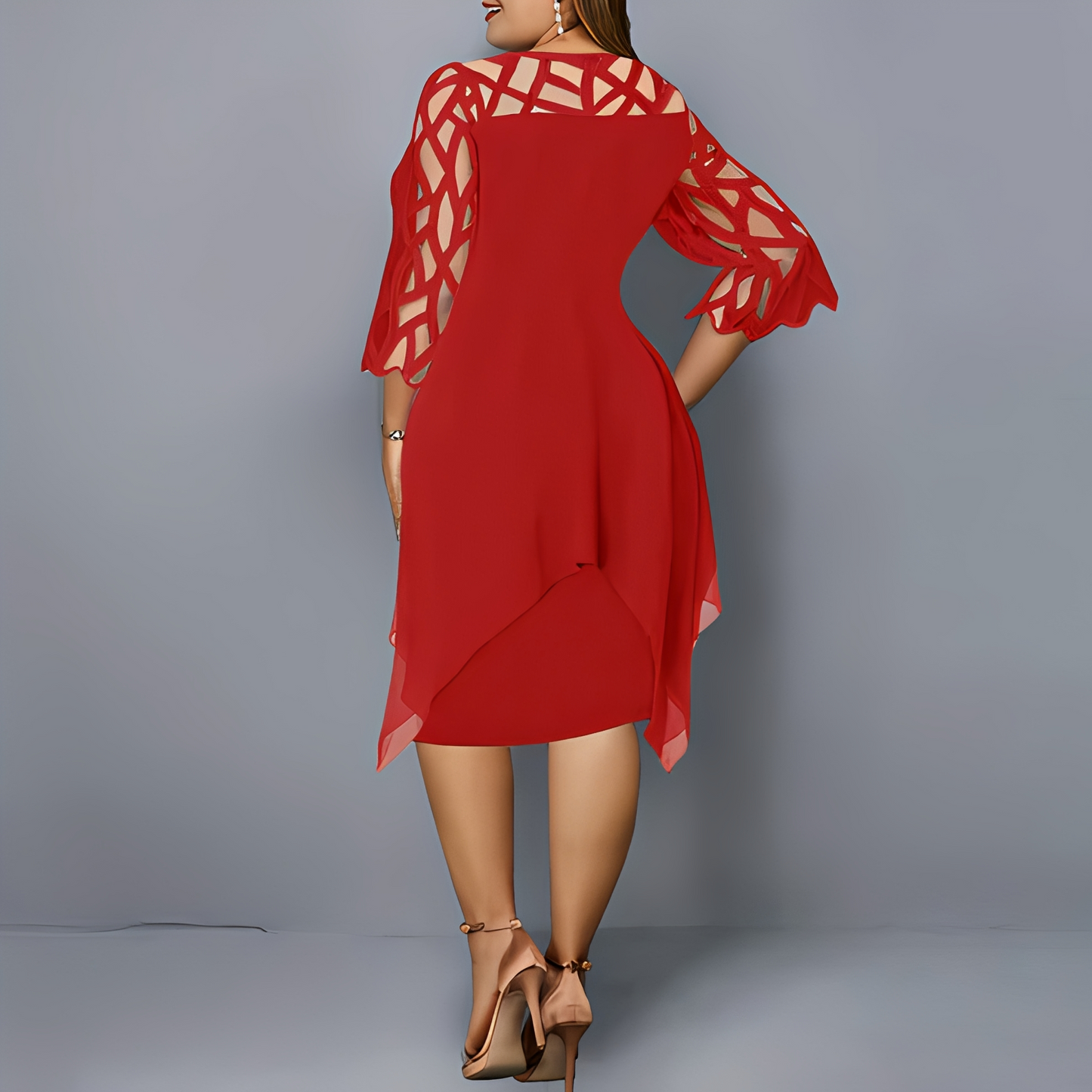 Norchelle - Sophisticated and Fashionable Midi Dress
