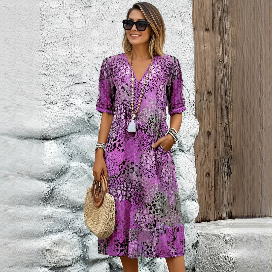 Fleury - Loose Fit Boho Dress