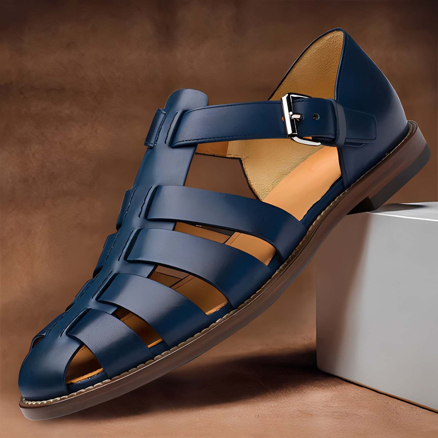 Sofronio - Stylish Classic Toe Cap Sandals