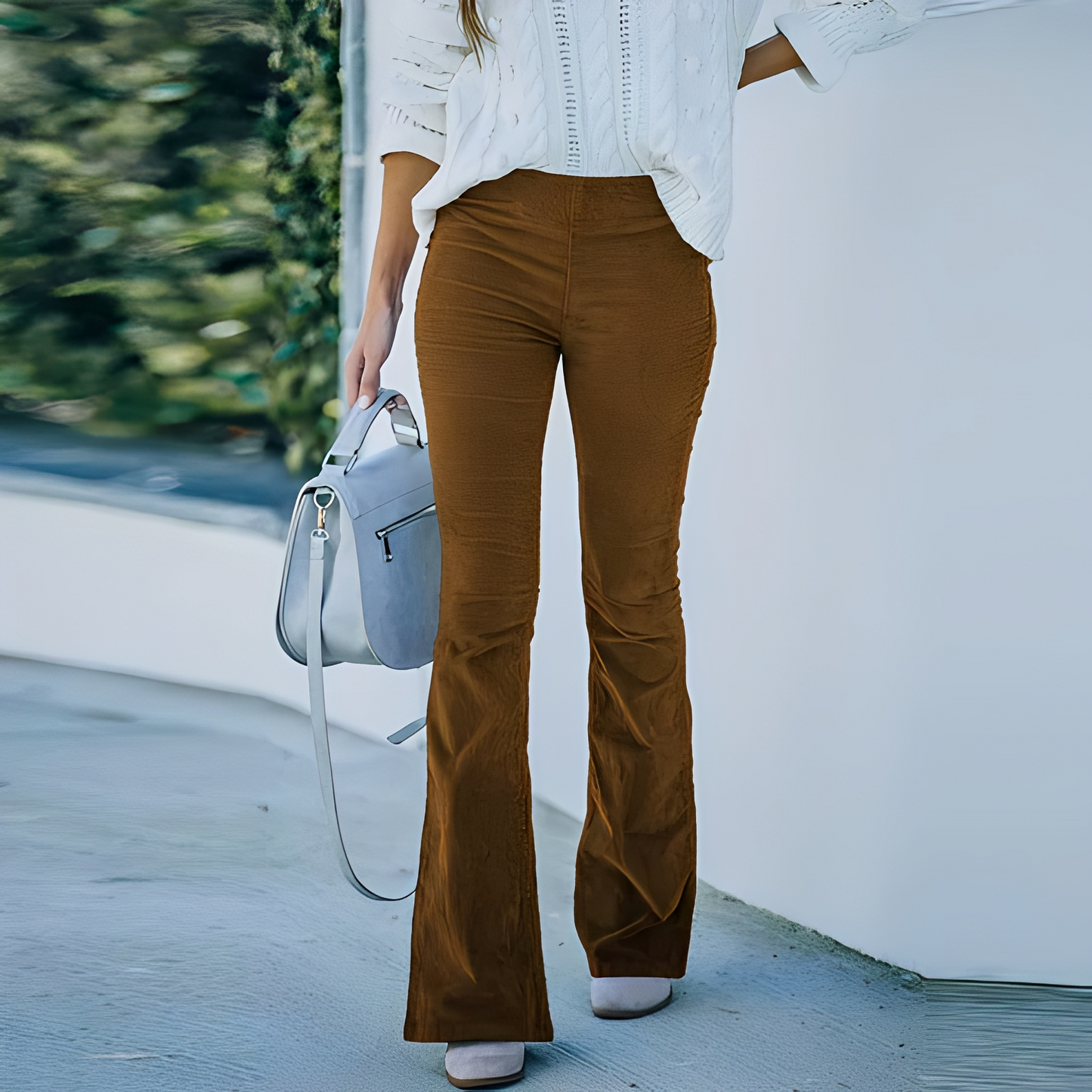 Rejanee - Flexible Wide Leg Trousers