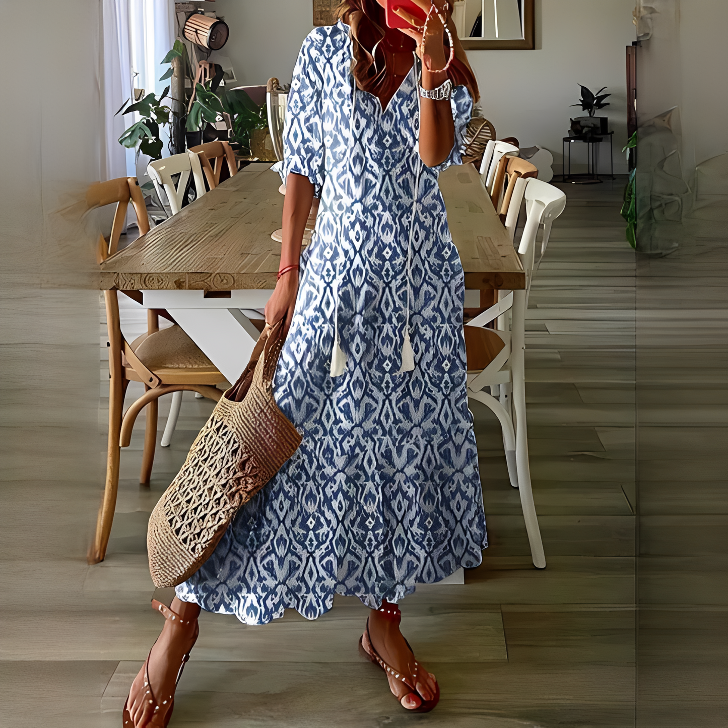 Carla - Colorful Vibes Maxi Dress