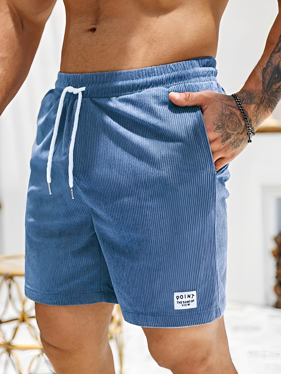 Thomas - Trendy Shorts with Drawstring for Men