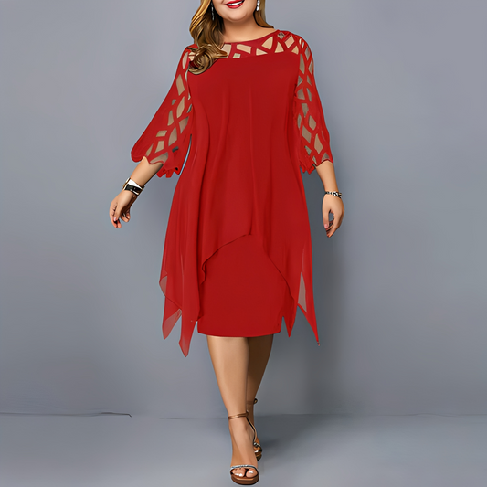Norchelle - Sophisticated and Fashionable Midi Dress