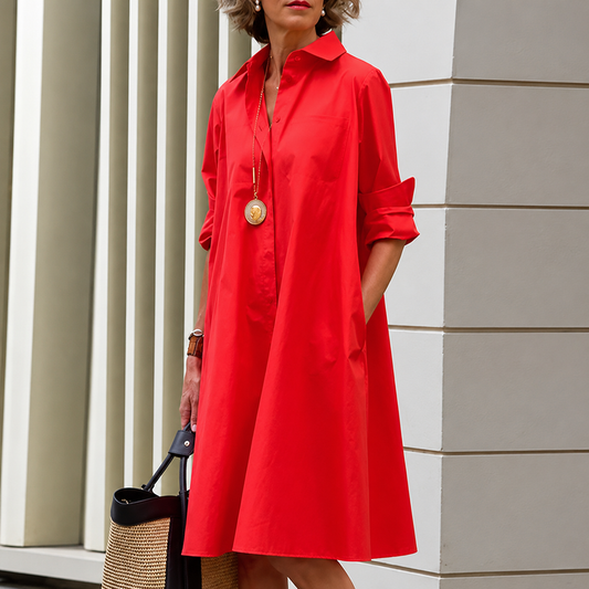 Celina - Effortless Elegance Midi Dress