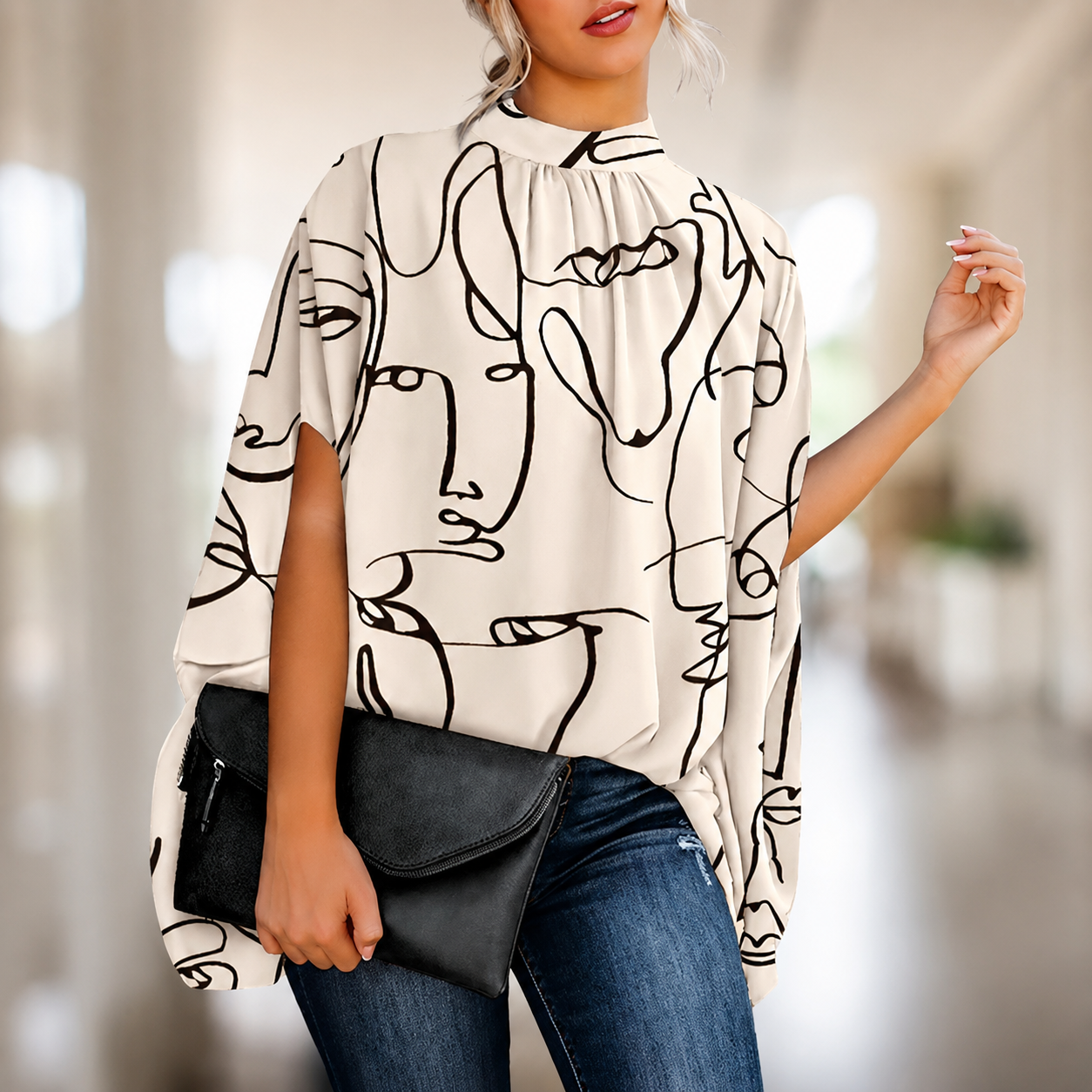 Yesenia - Trendy Flare Blouse