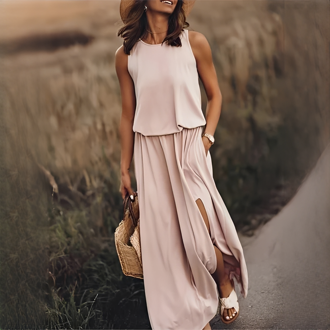 Edna - Graceful Boho Maxi Dress