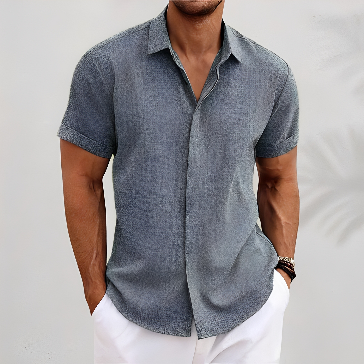 Oberonie - Relaxed Short Sleeve Polo Shirt