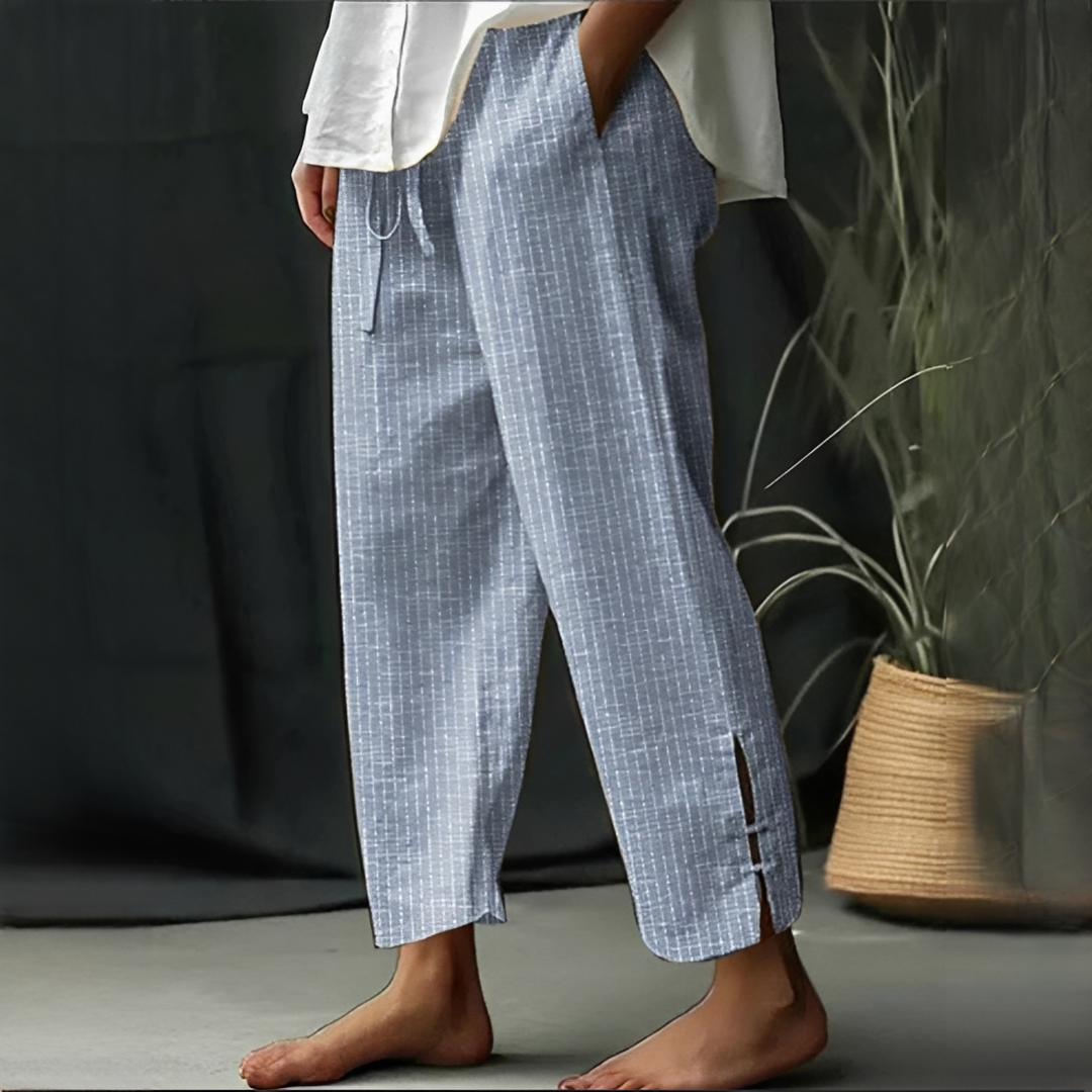 Elaine - Contemporary Style Relaxed Fit Pants