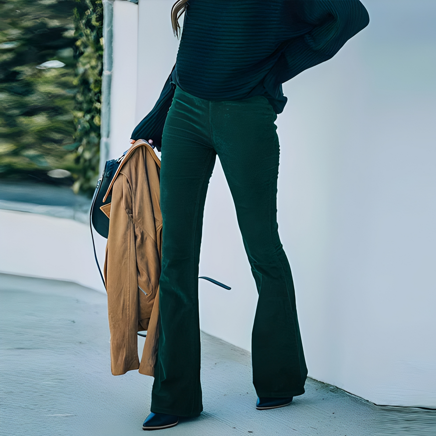 Rejanee - Flexible Wide Leg Trousers