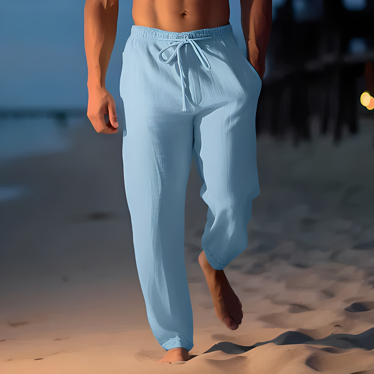 Andrew - Modern Drawstring Pants for Men