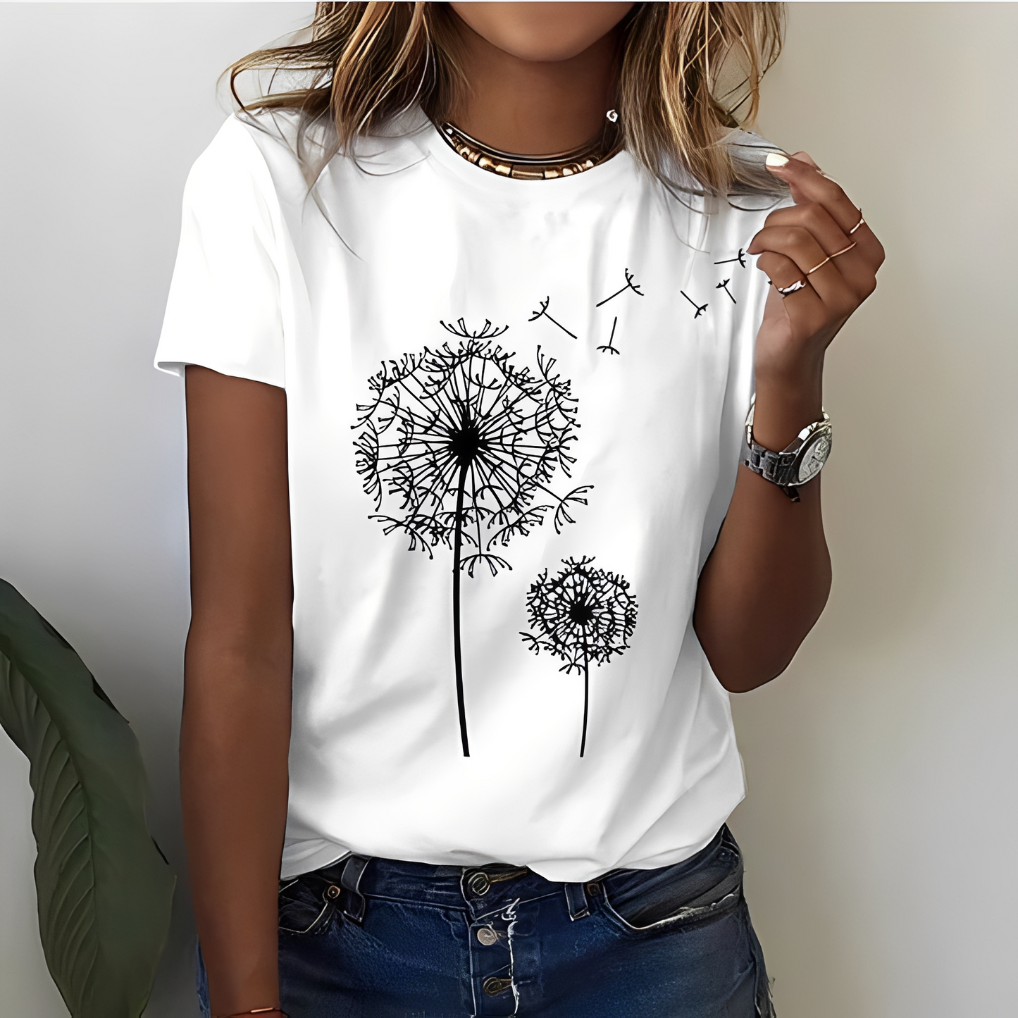 Inez - Lightweight Floral Top