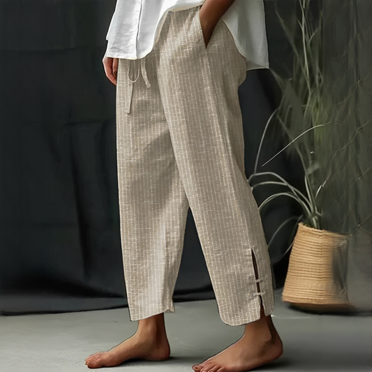 Elaine - Contemporary Style Relaxed Fit Pants