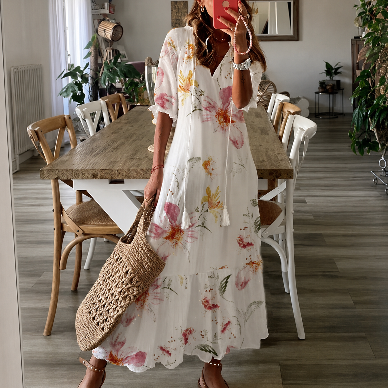 Claidel - Stylish Bohemian Dress