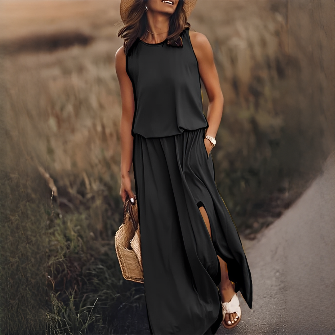 Edna - Graceful Boho Maxi Dress