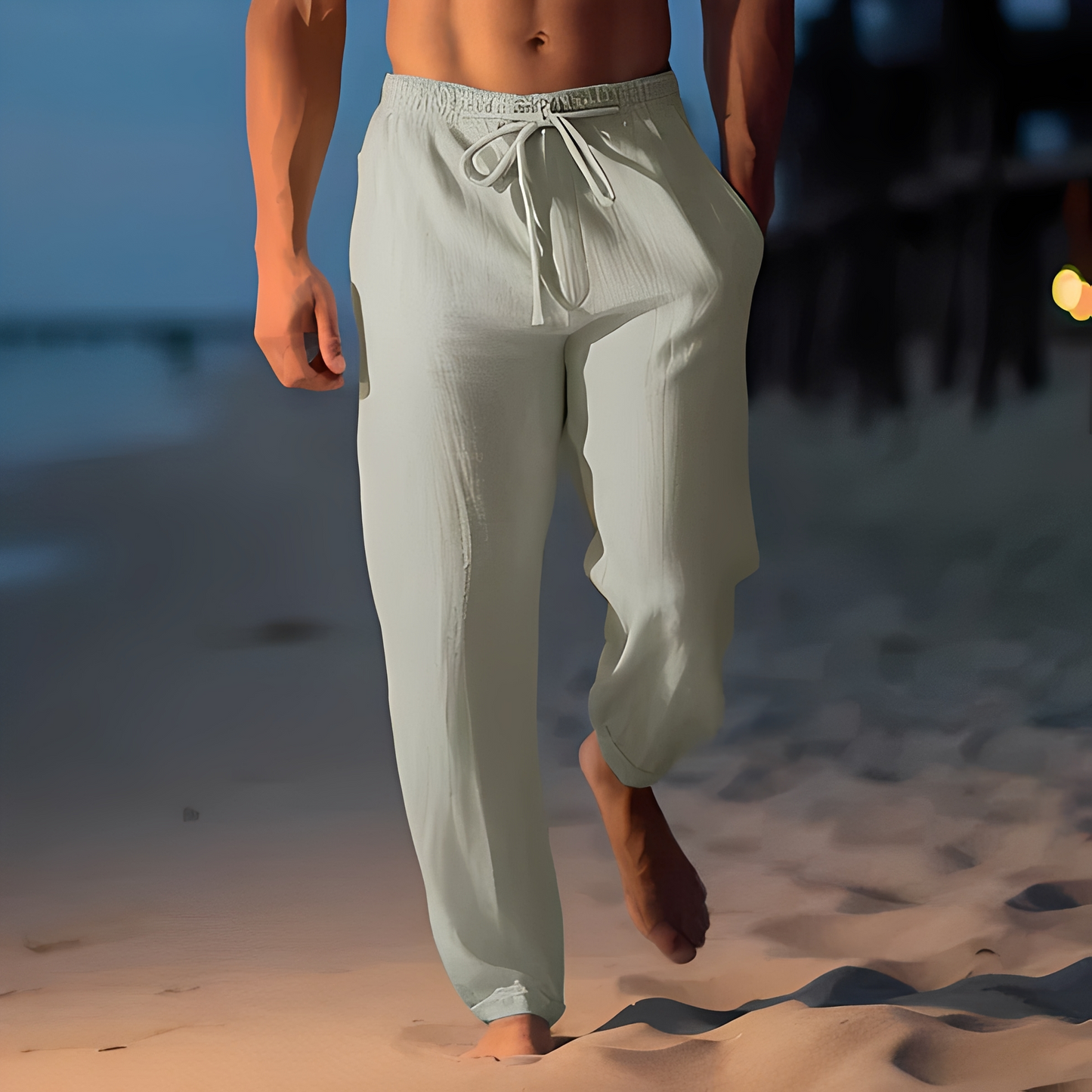 Andrew - Modern Drawstring Pants for Men