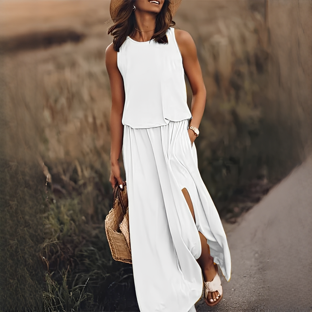 Edna - Graceful Boho Maxi Dress