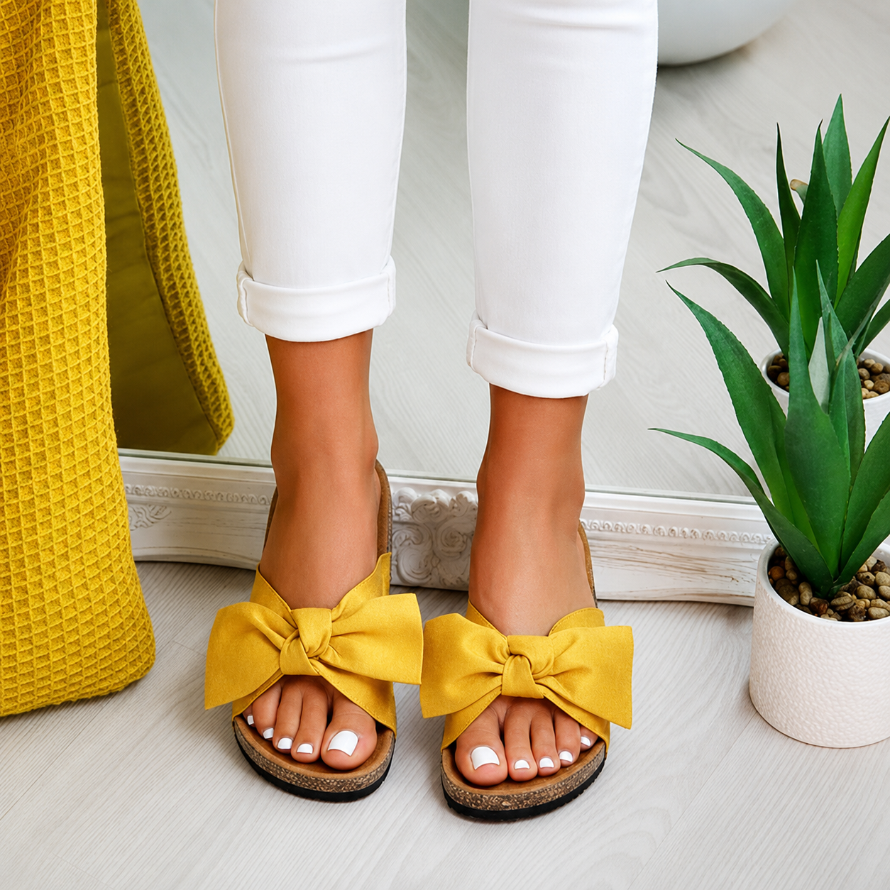 Sherri - Fashionable Ribbon Sandals