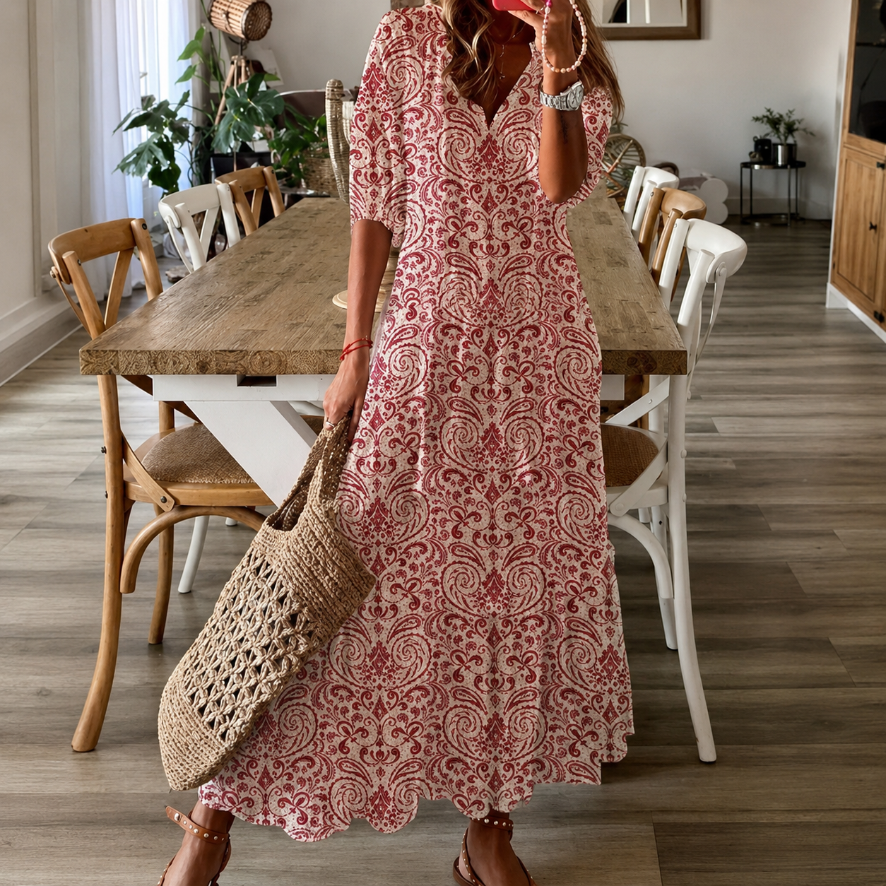 Claidel - Stylish Bohemian Dress