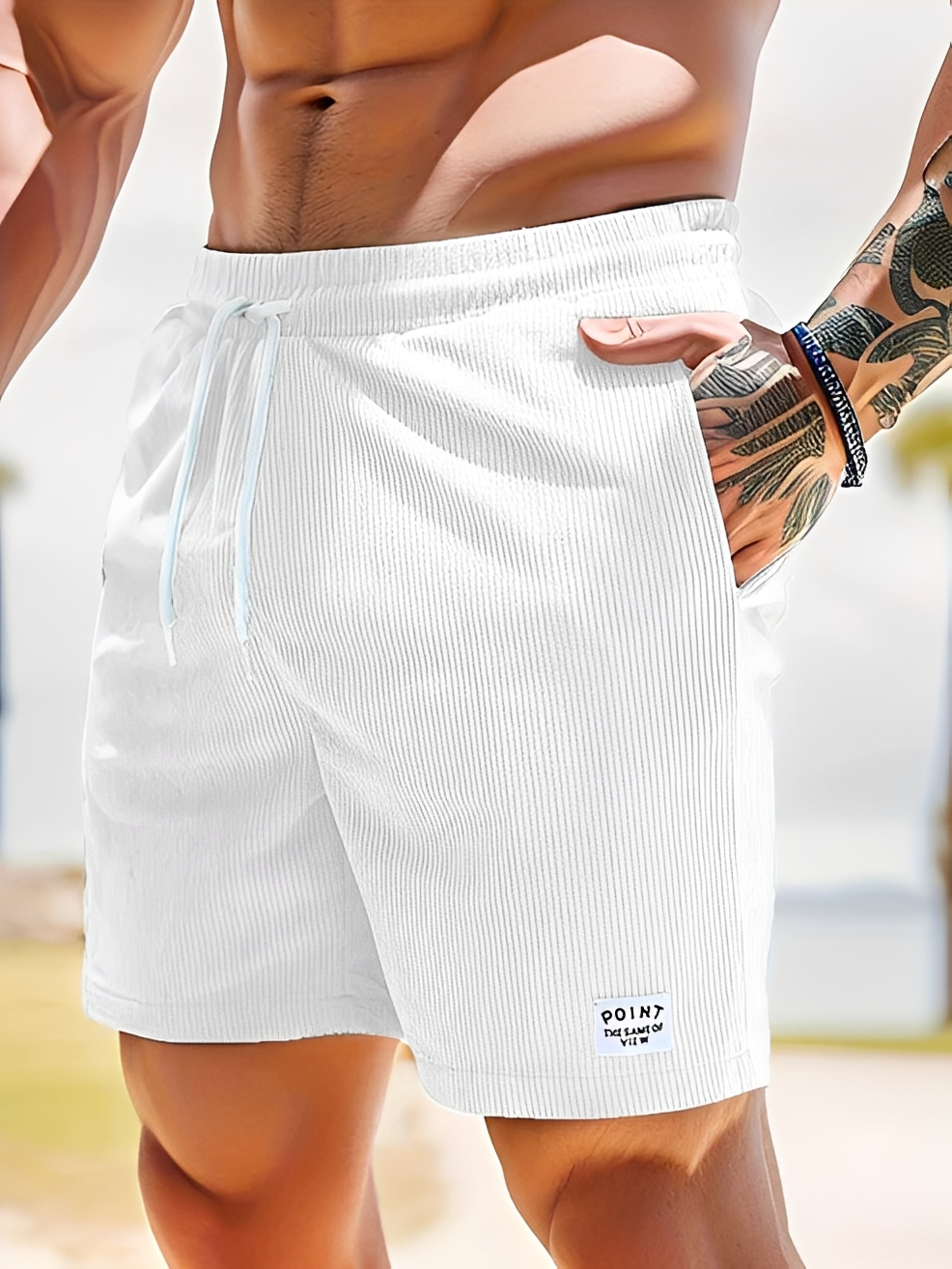 Thomas - Trendy Shorts with Drawstring for Men
