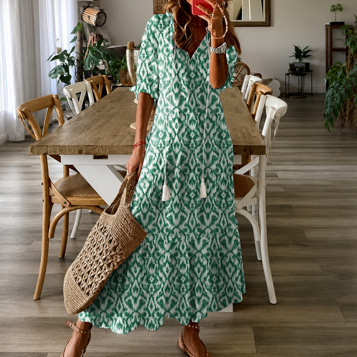 Claidel - Stylish Bohemian Dress