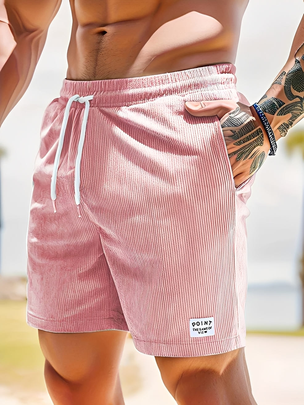 Thomas - Trendy Shorts with Drawstring for Men