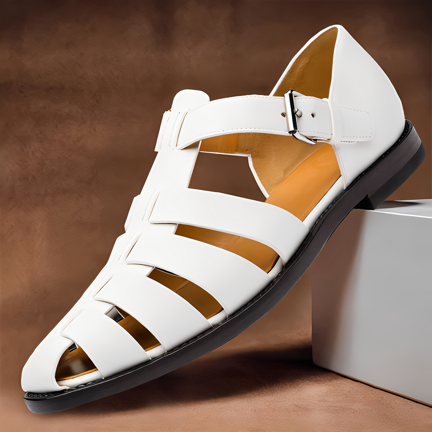 Sofronio - Stylish Classic Toe Cap Sandals