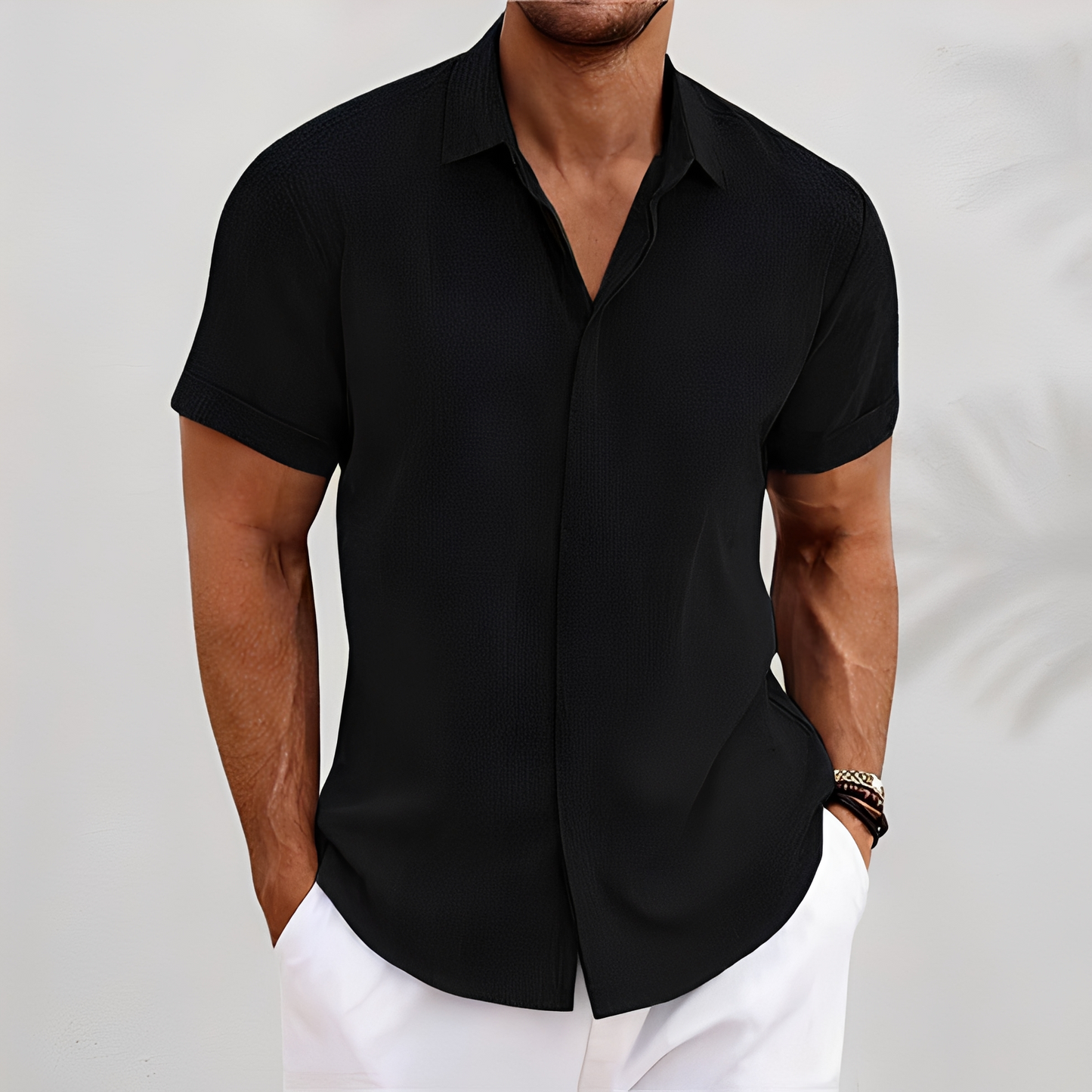 Oberonie - Relaxed Short Sleeve Polo Shirt