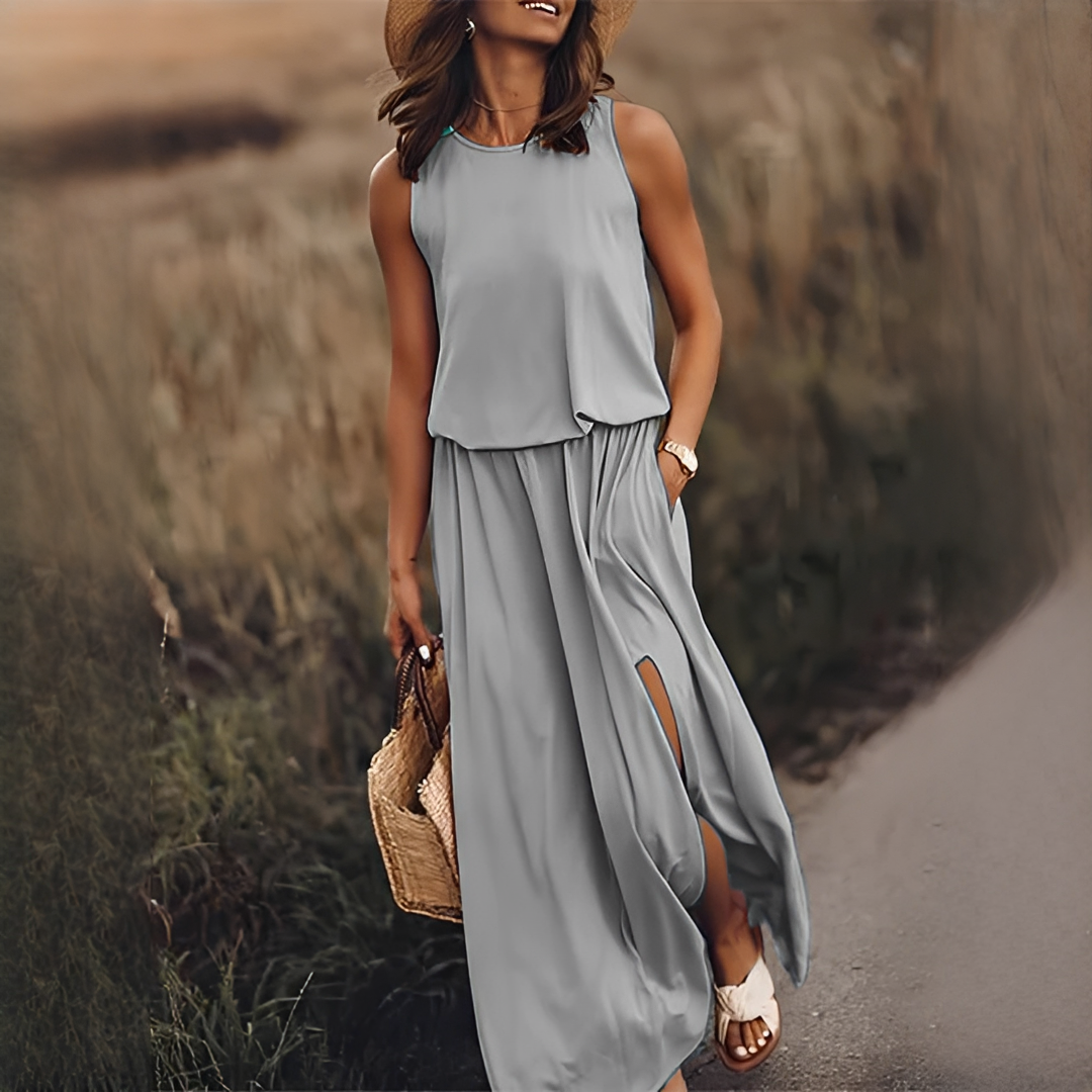 Edna - Graceful Boho Maxi Dress